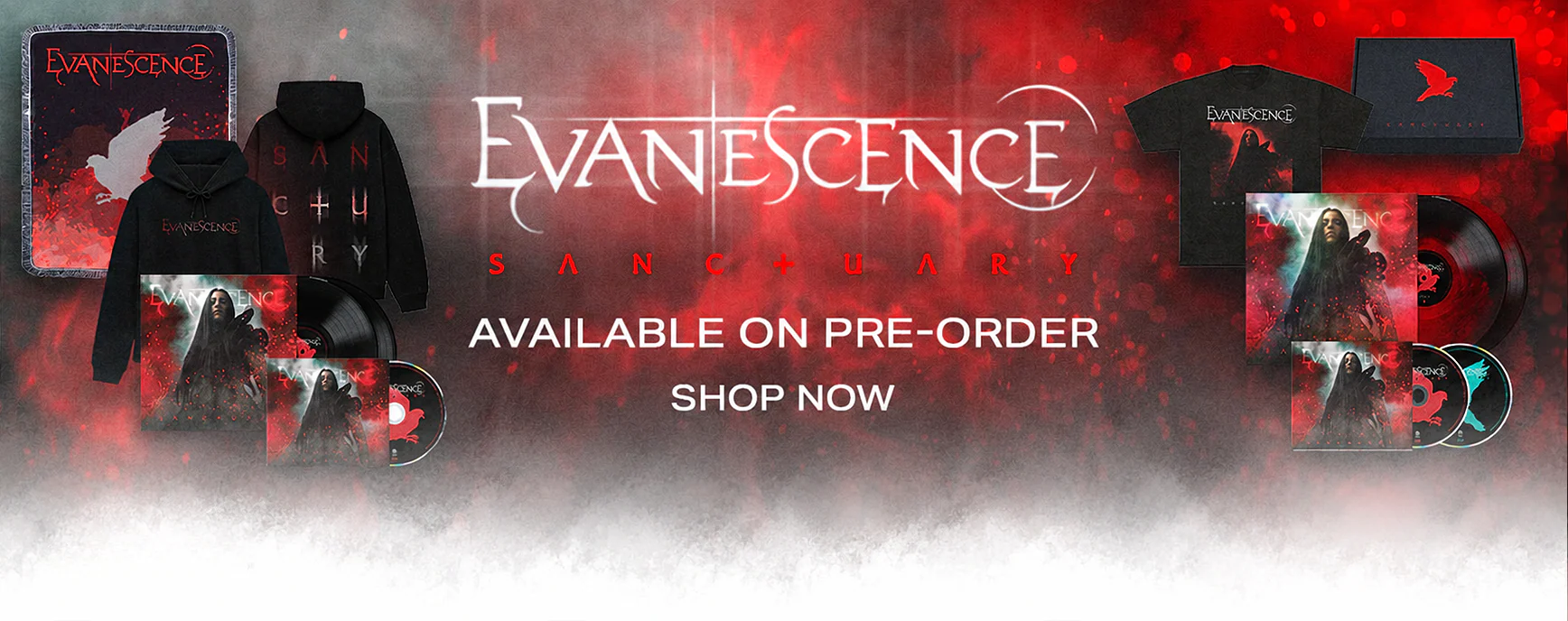 Official Evanescence Gear and Apparel